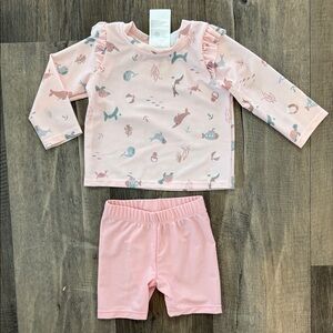 H&M Pink Kids Swim Set
